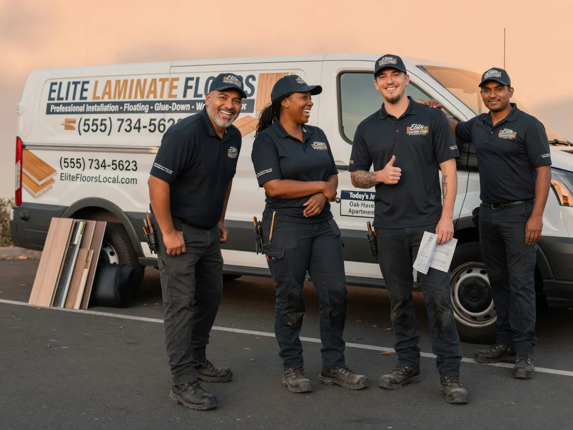 Laminate flooring installation company in Bison, KS